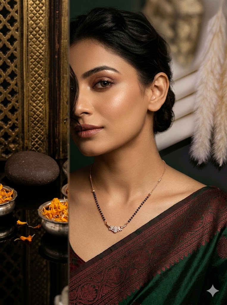 ROSE GOLD CHINA MANGALSUTRA