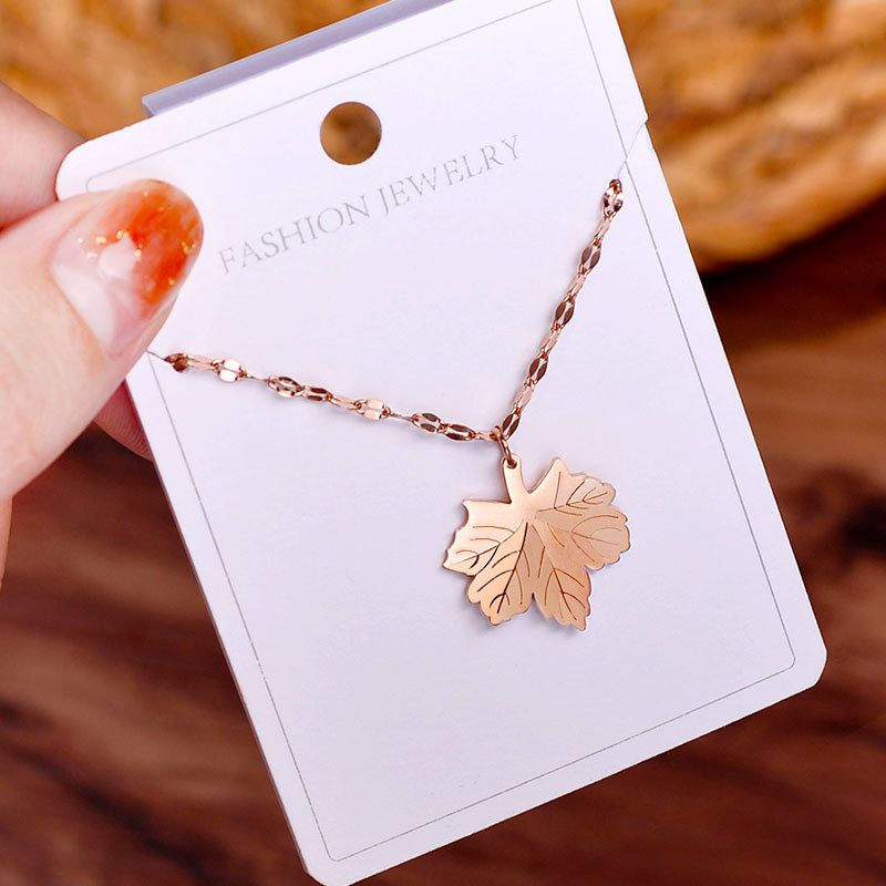 ROSE GOLD DESIGN FANCY PENDAL CHAIN CHIAIN