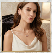 ROSE GOLD PLATED AD HEART OUTSIDE STAR