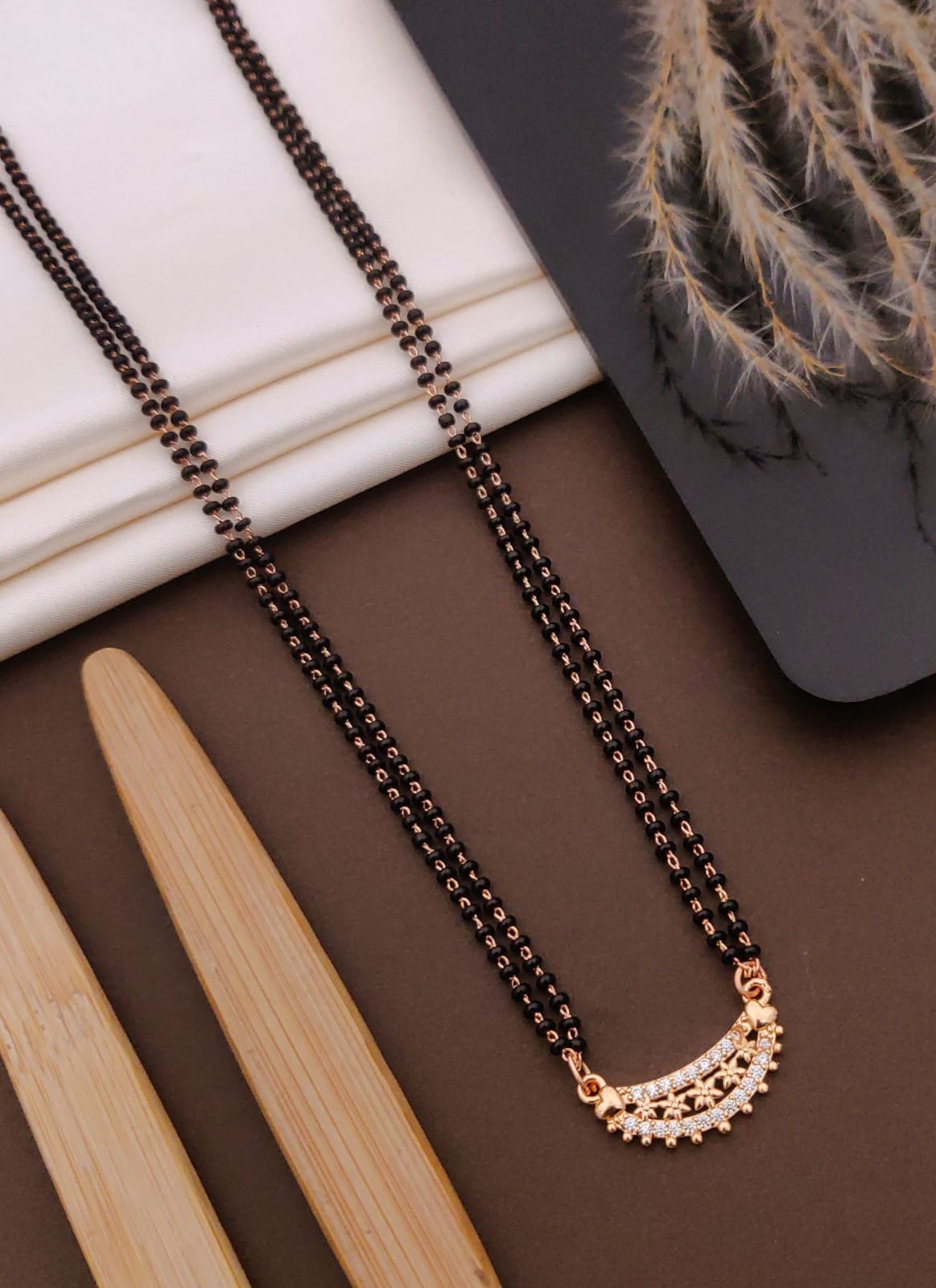 ROSE GOLD CHINA MANGALSUTRA