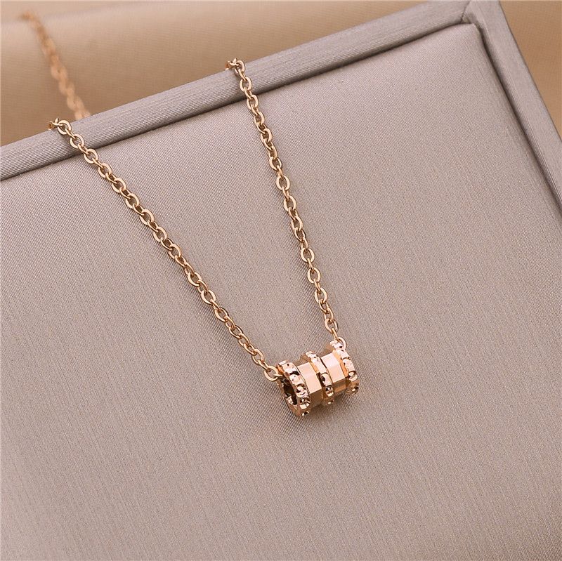 ROSEGOLD DAMARU PENDAL  NECKLESS CHAIN FOR GIRLS