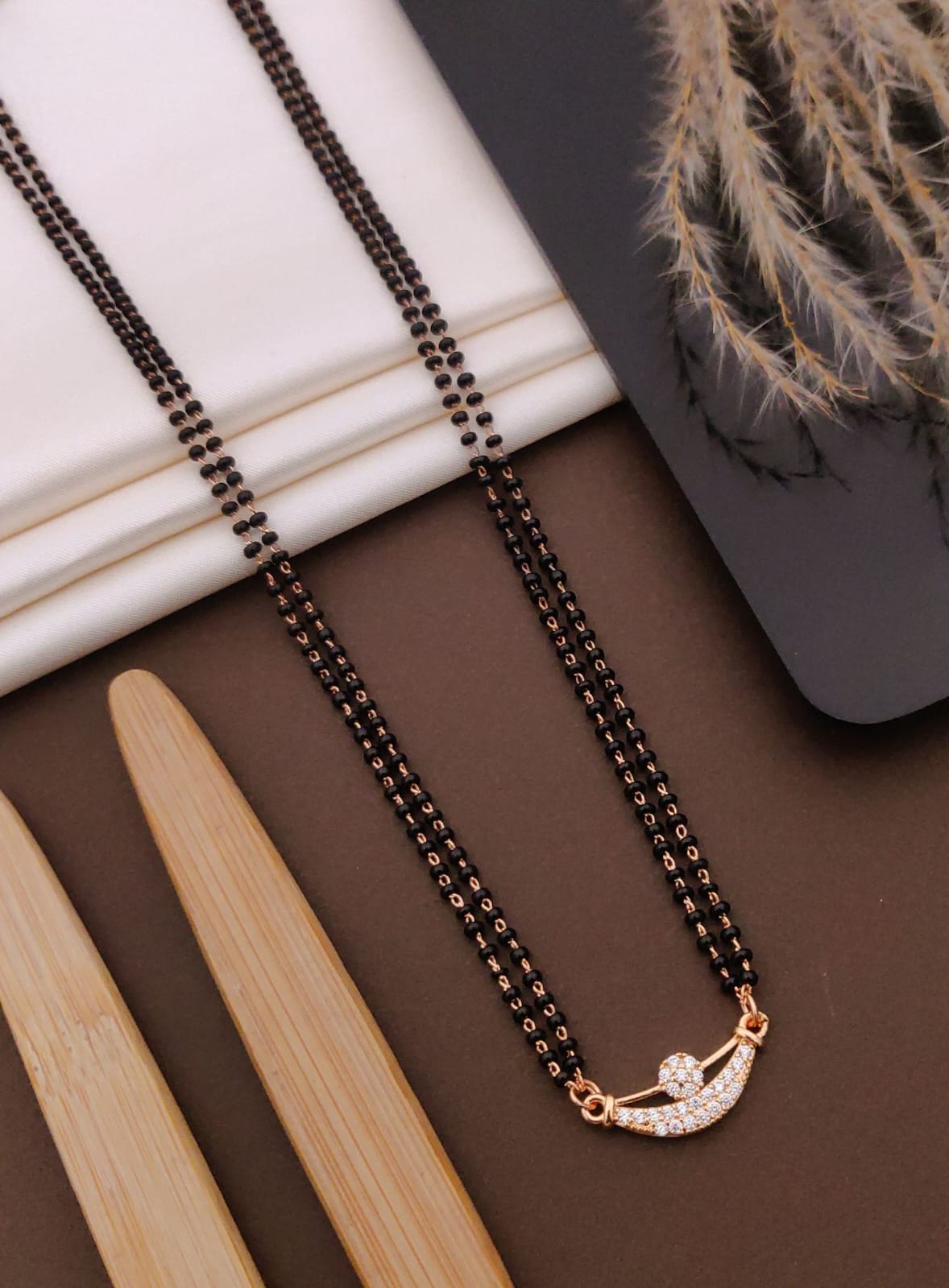 ROSE GOLD CHINA MANGALSUTRA