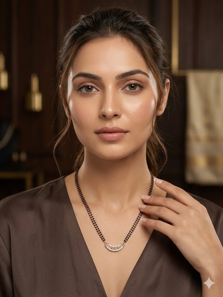 ROSE GOLD CHINA MANGALSUTRA