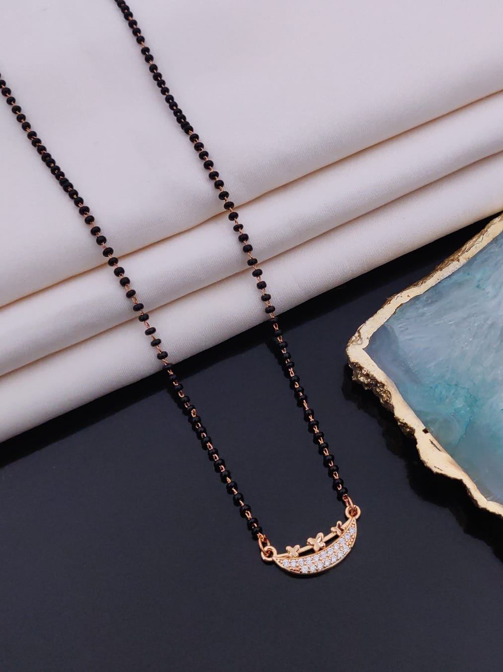 ROSE GOLD CHINA MANGALSUTRA