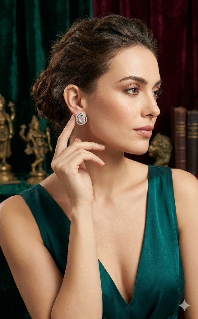 A.D DELICATED TOPS EARRINGS