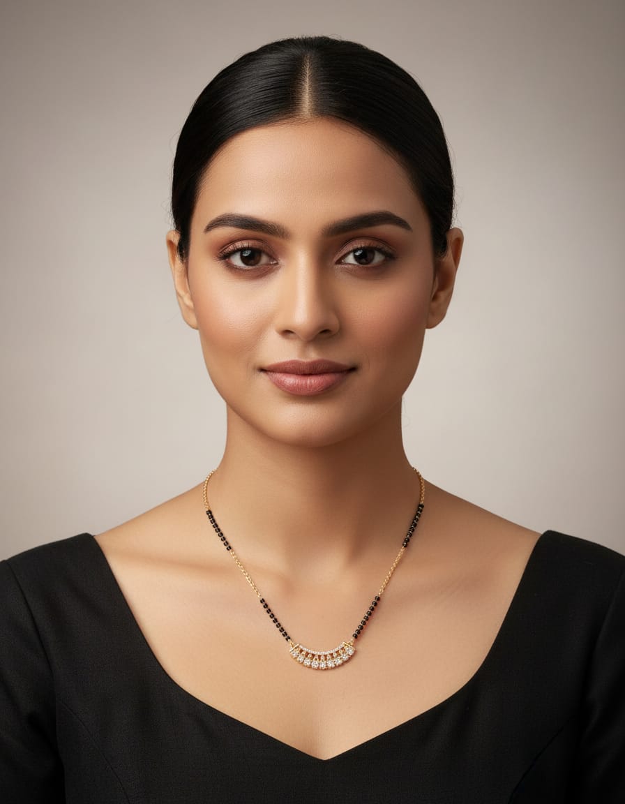 ROSE GOLD CHINA MANGALSUTRA