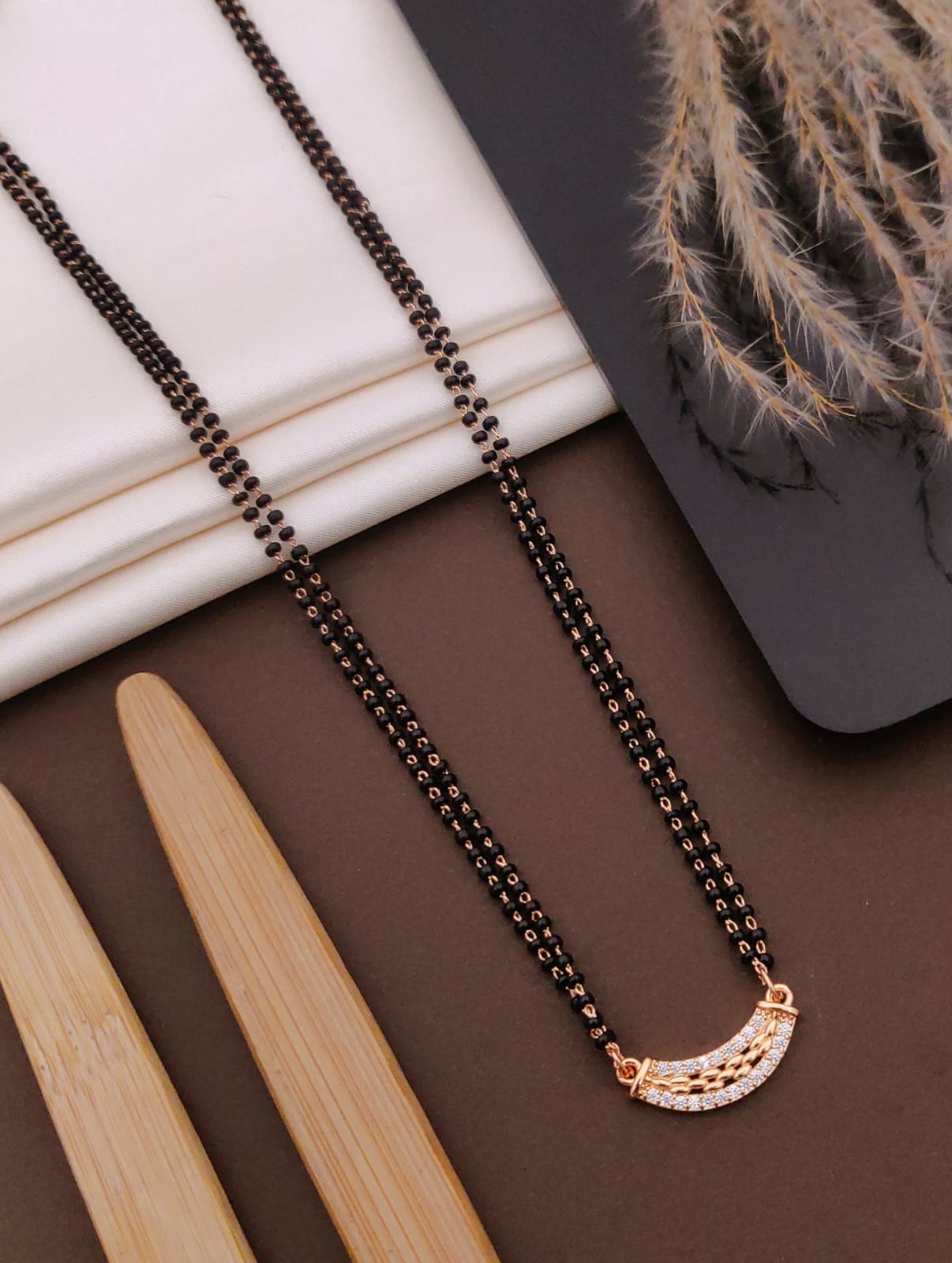 ROSE GOLD CHINA MANGALSUTRA