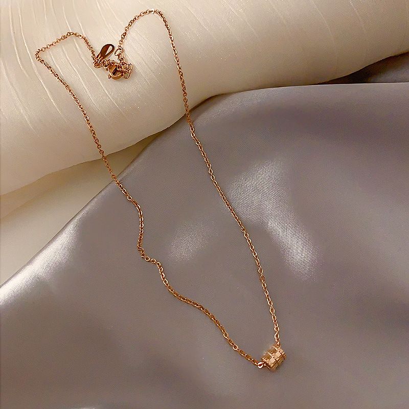 ROSE GOLD DAMARU PENDAL  NECKLESS CHAIN FOR GIRLS