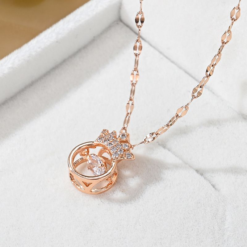 CROWN NECKLESS FOR WOMEN SIMPLE DESIGN - SIMPLE NECKLESS FOR GIRLS
