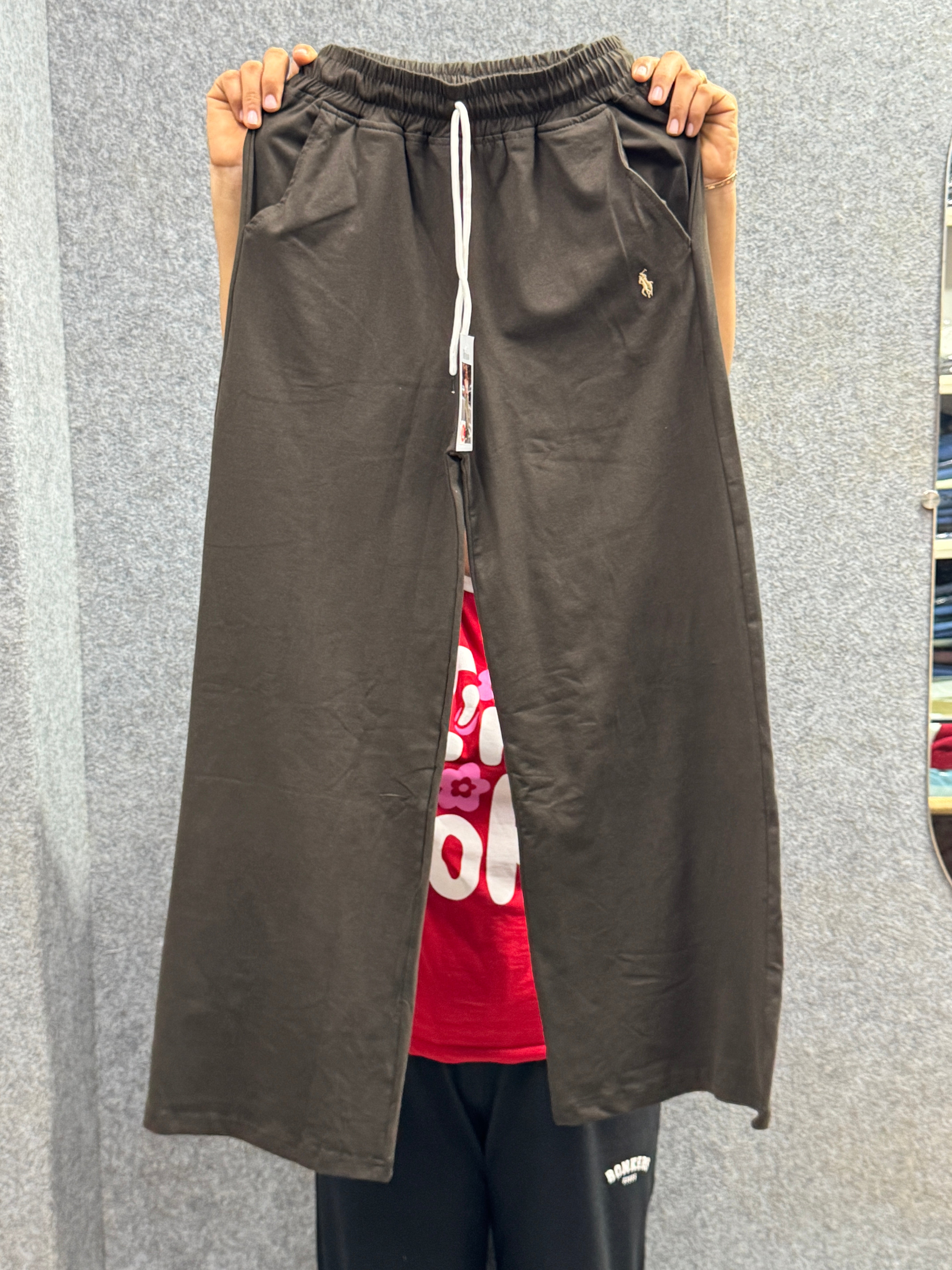 IMPORTANT LOOKS BRANDED PLAZO PANTS