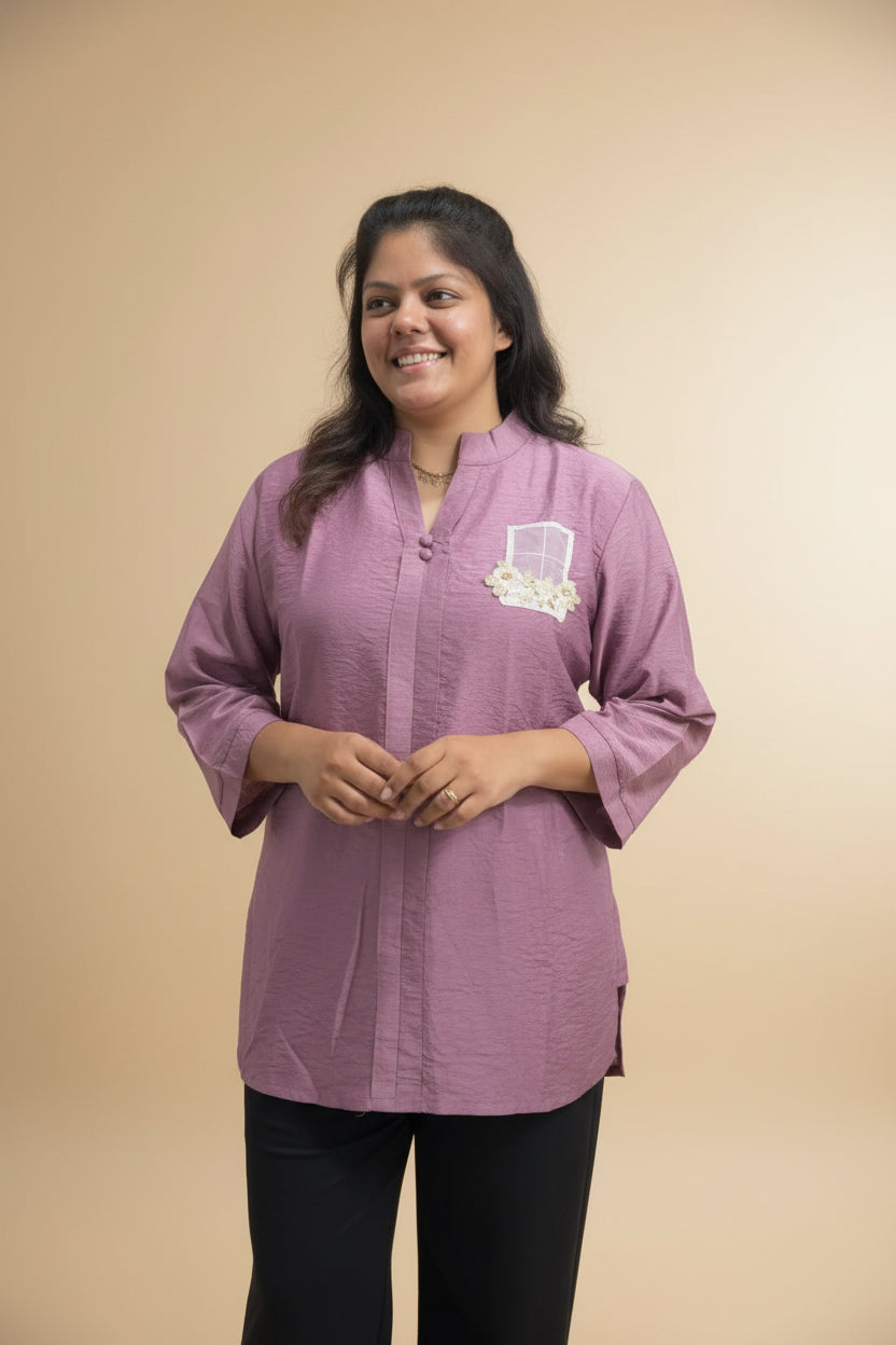 PREMIUM  EMBROIDERY TOP