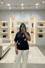 SUMMERS IMPORTANT EMBROIDERY T-SHIRT