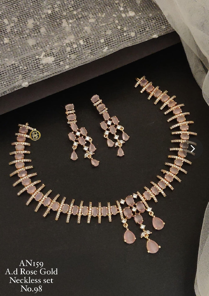 A.D DAIMOND DELICATE NEACKLESS