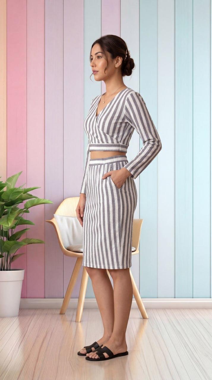 CO-ORD SET ( ONE PC TAYP )