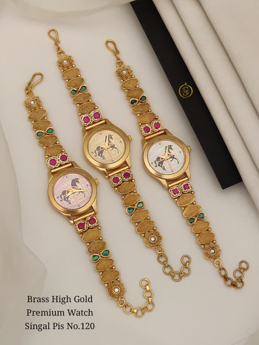 BRASS HIGH GOLD PREMIUM WATCH