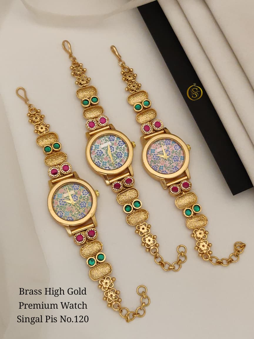 BRASS HIGH GOLD PREMIUM WATCH