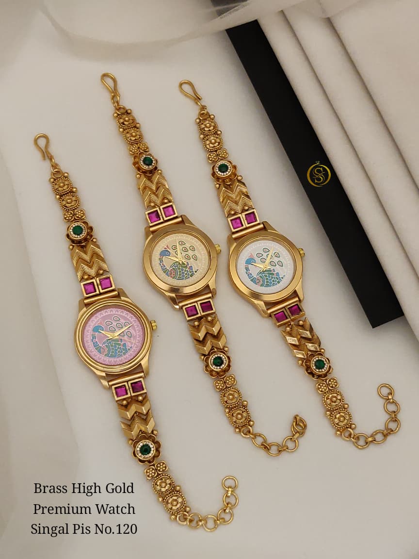 BRASS HIGH GOLD PREMIUM WATCH