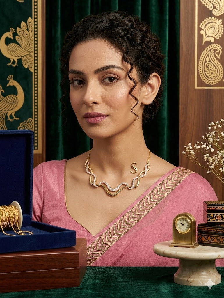 A.D DELICATED NECKLESS SET