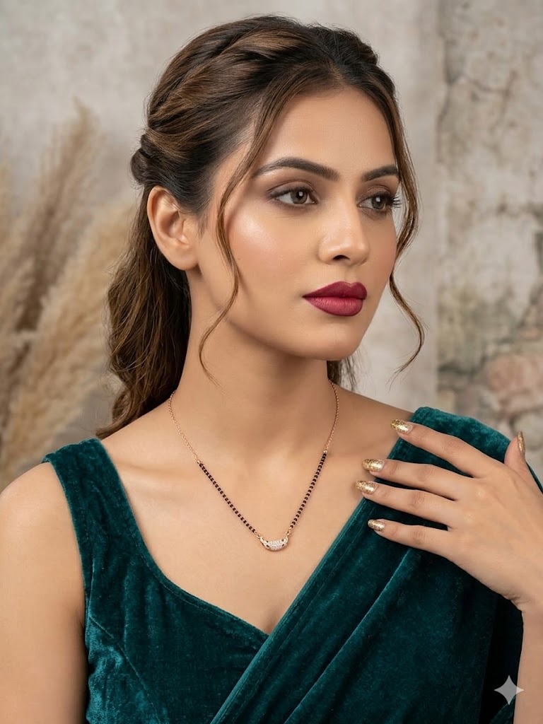 ROSE GOLD CHINA MANGALSUTRA