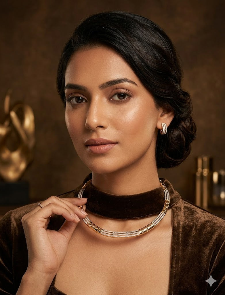 A.D 2 TON NECKLESS SET