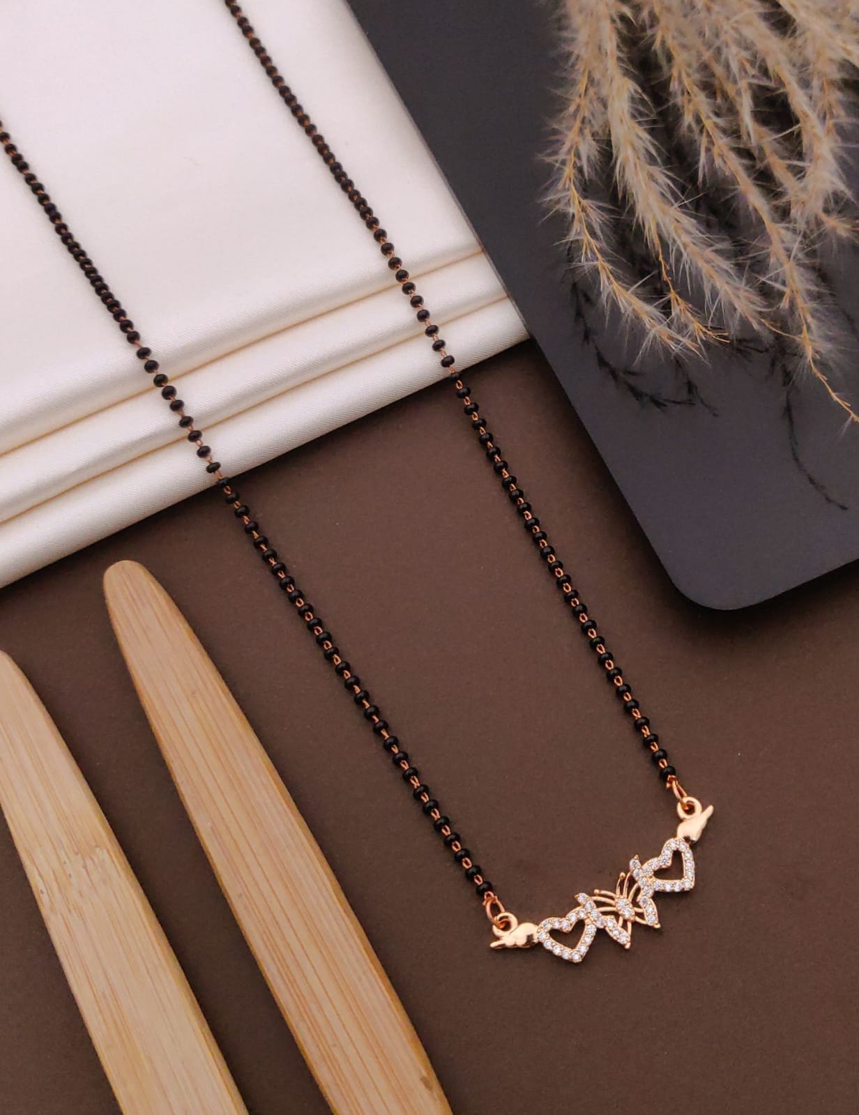 ROSE GOLD CHINA MANGALSUTRA