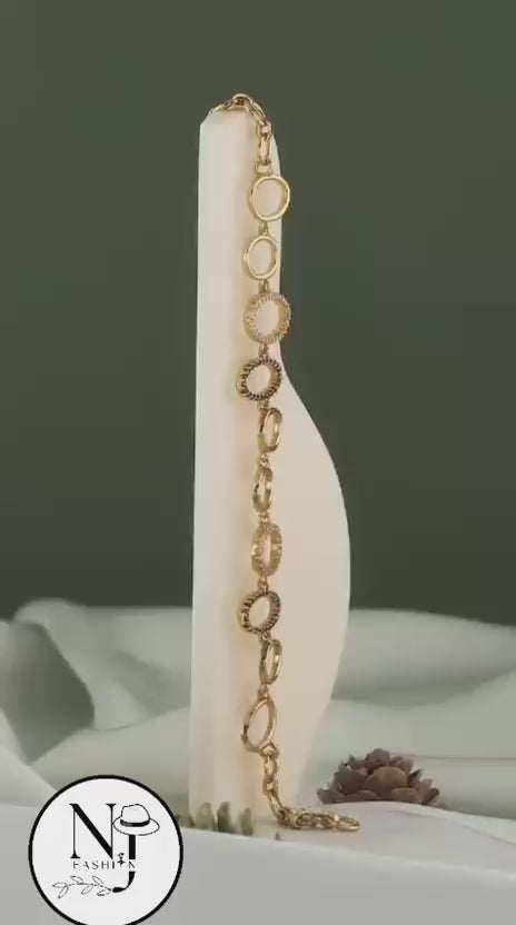 Load video: A.D DIRECT GOLD BRECELET